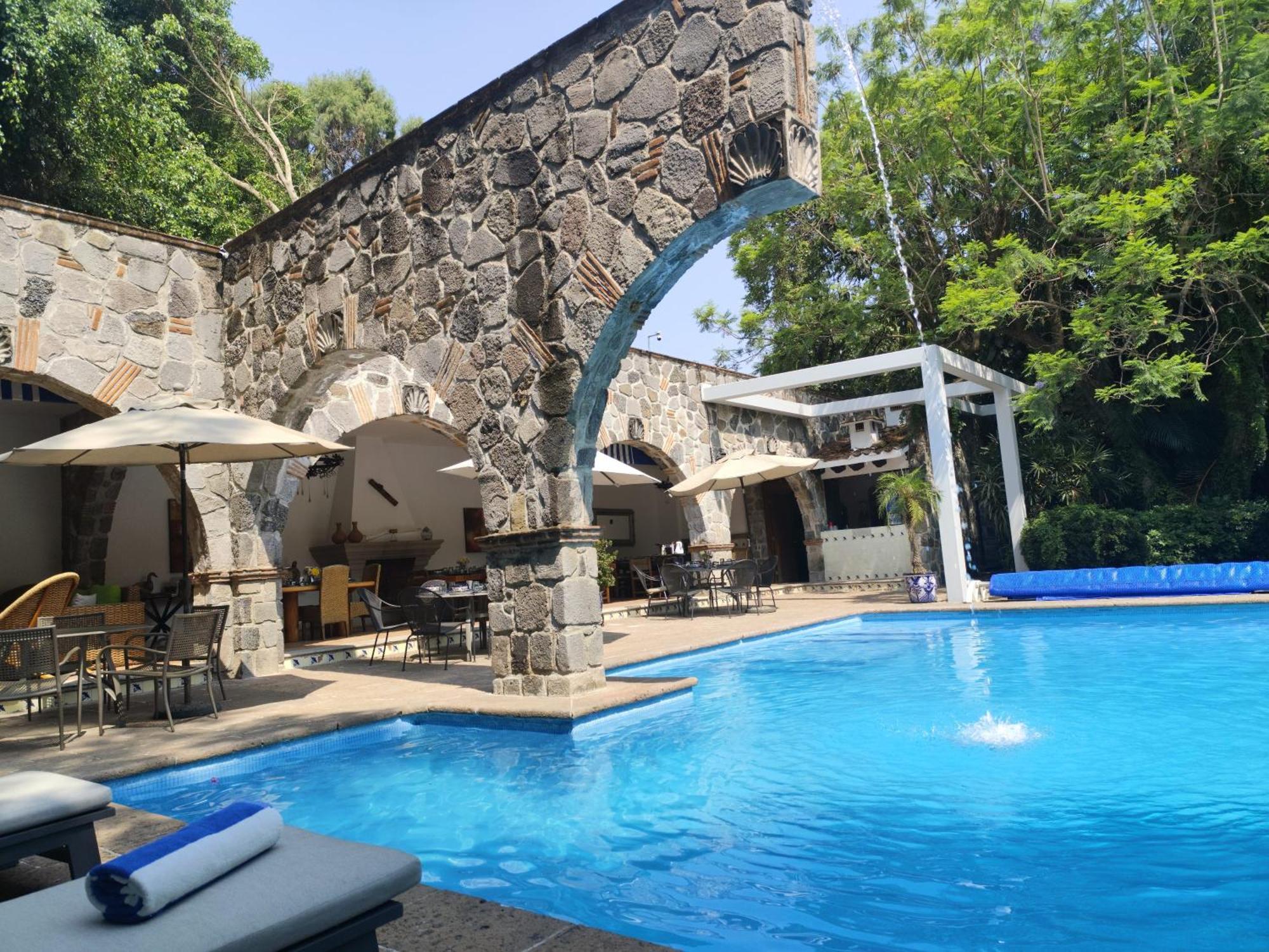 Casa De Las Conchas Cuernavaca Exteriör bild